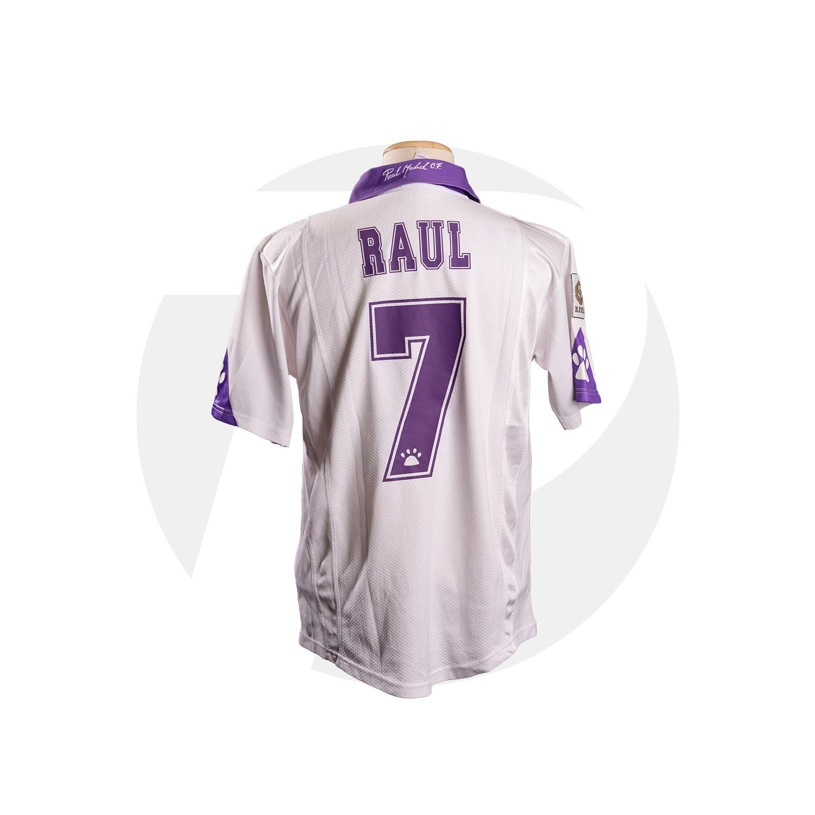 Kelme Real Madrid 1997-98 Home Kit RAUL#7