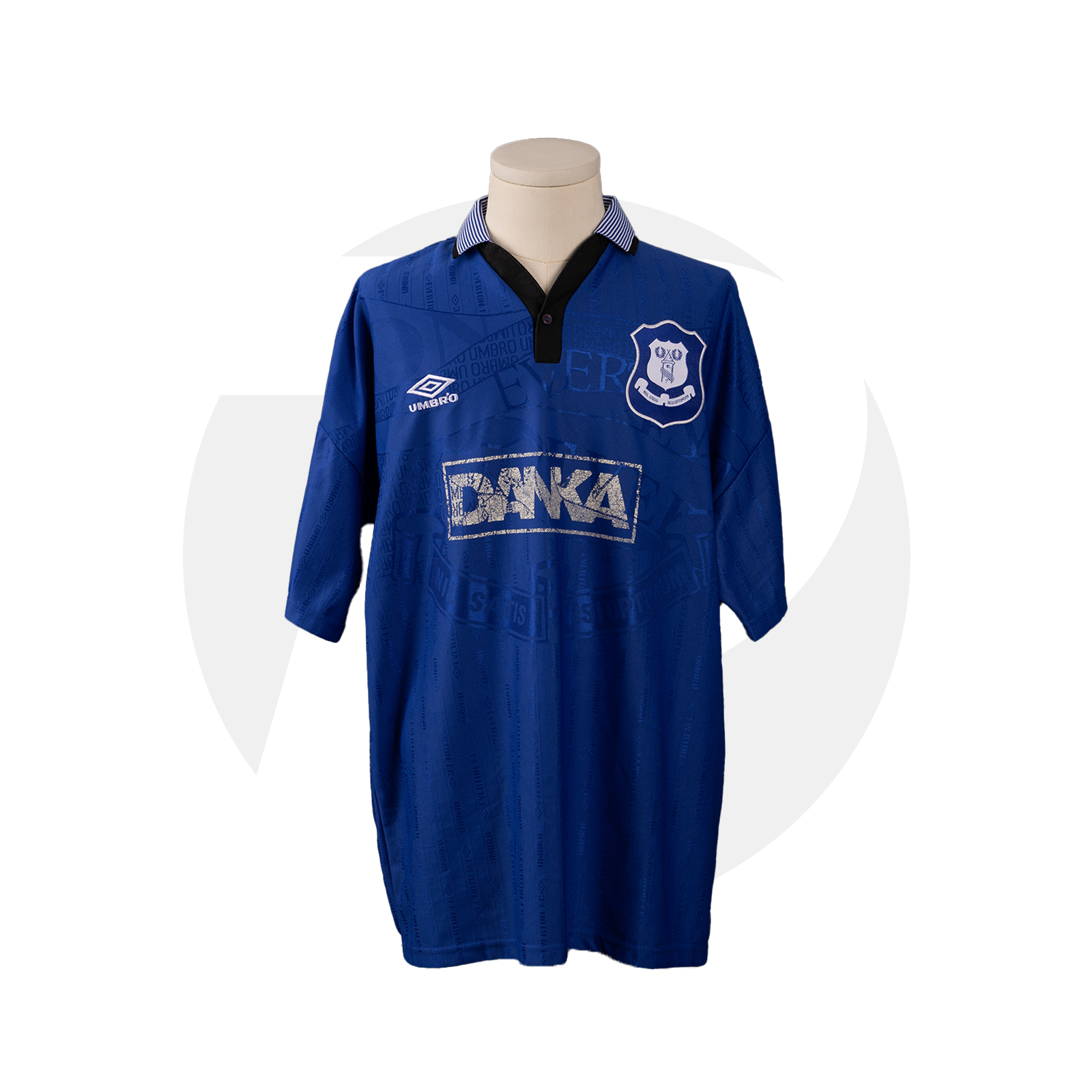Maillot De Football Domicile EVERTON 1995/1997 - Taille XL - Marque UMBRO - Neuf
